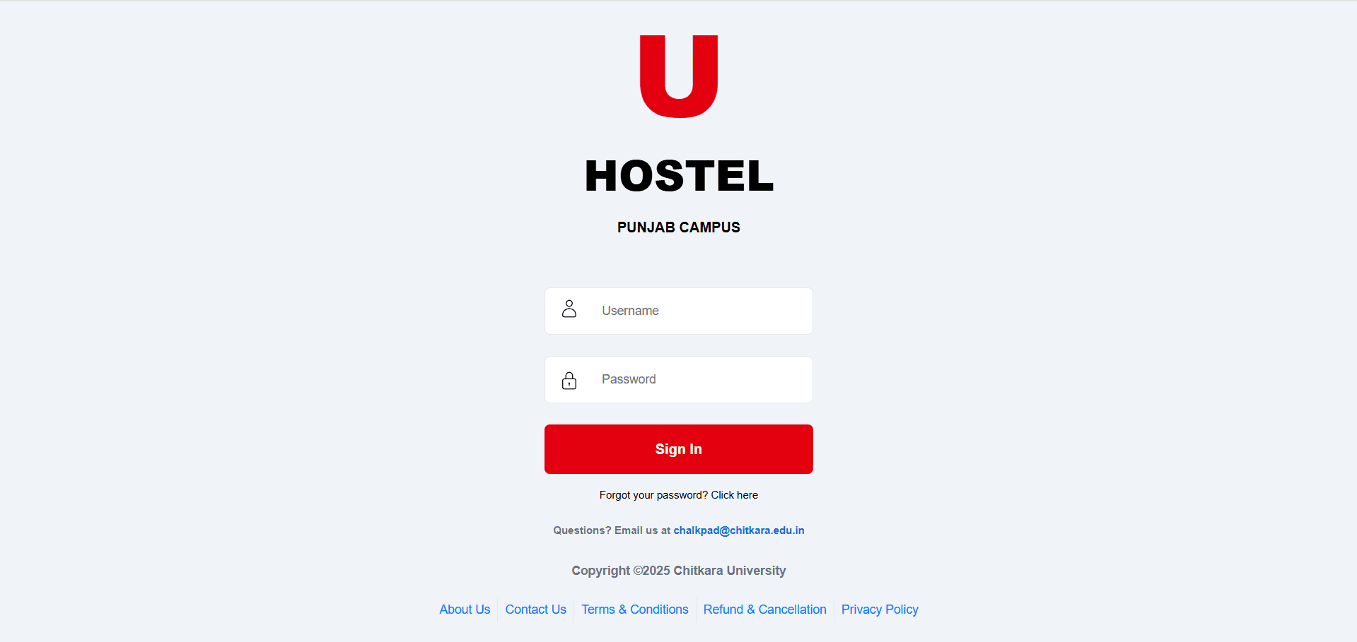 UHostel - Hostel Management